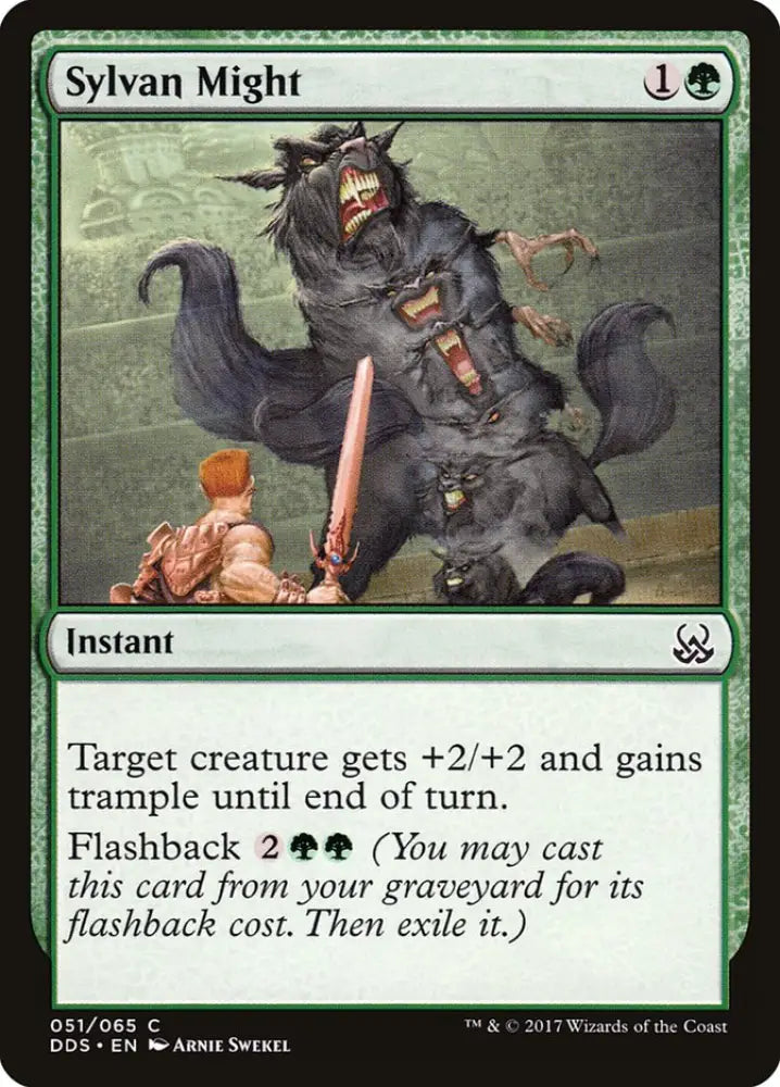 Sylvan Might [Duel Decks: Mind vs. Might] - MTG Single