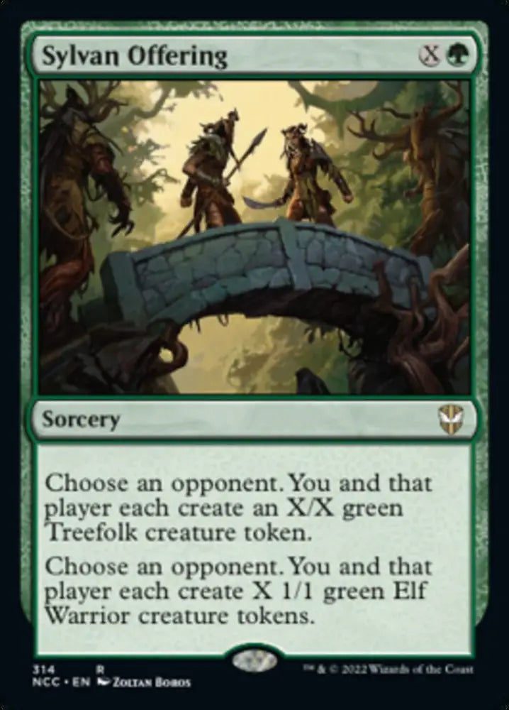 Sylvan Offering [Streets of New Capenna Commander] - MTG Single