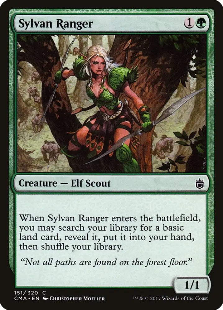Sylvan Ranger [Commander Anthology] - MTG Single
