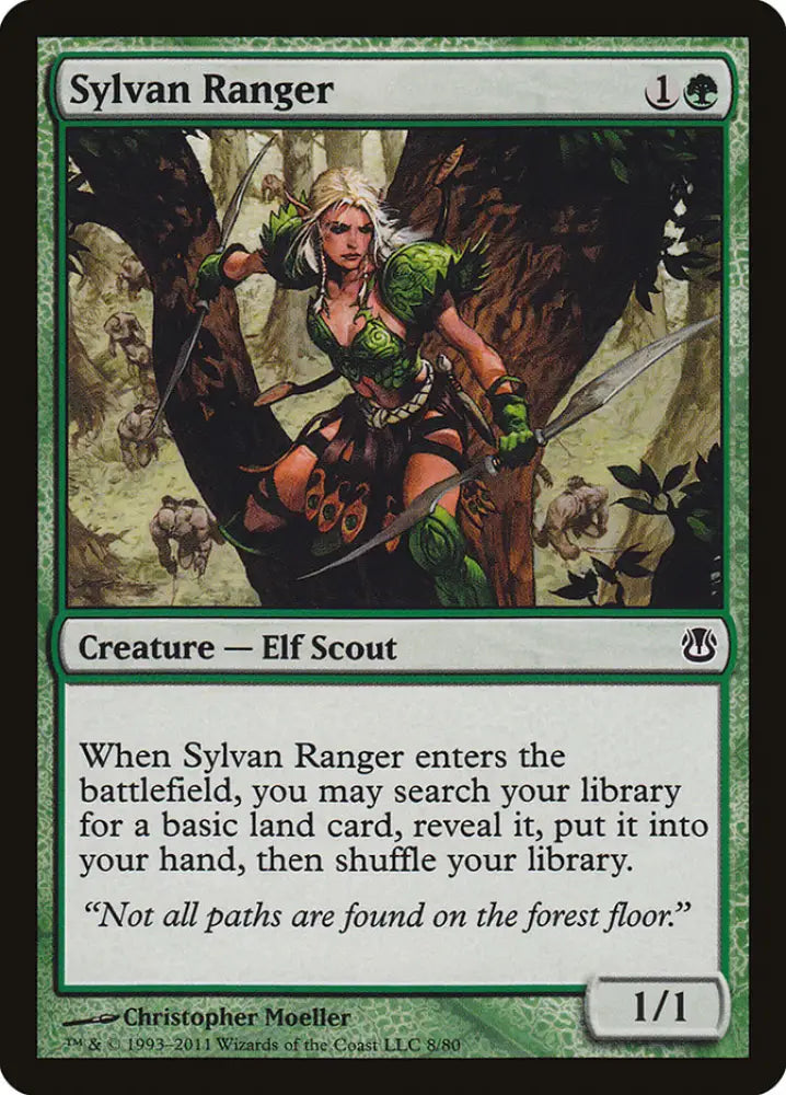 Sylvan Ranger [Duel Decks: Ajani vs. Nicol Bolas] - MTG Single