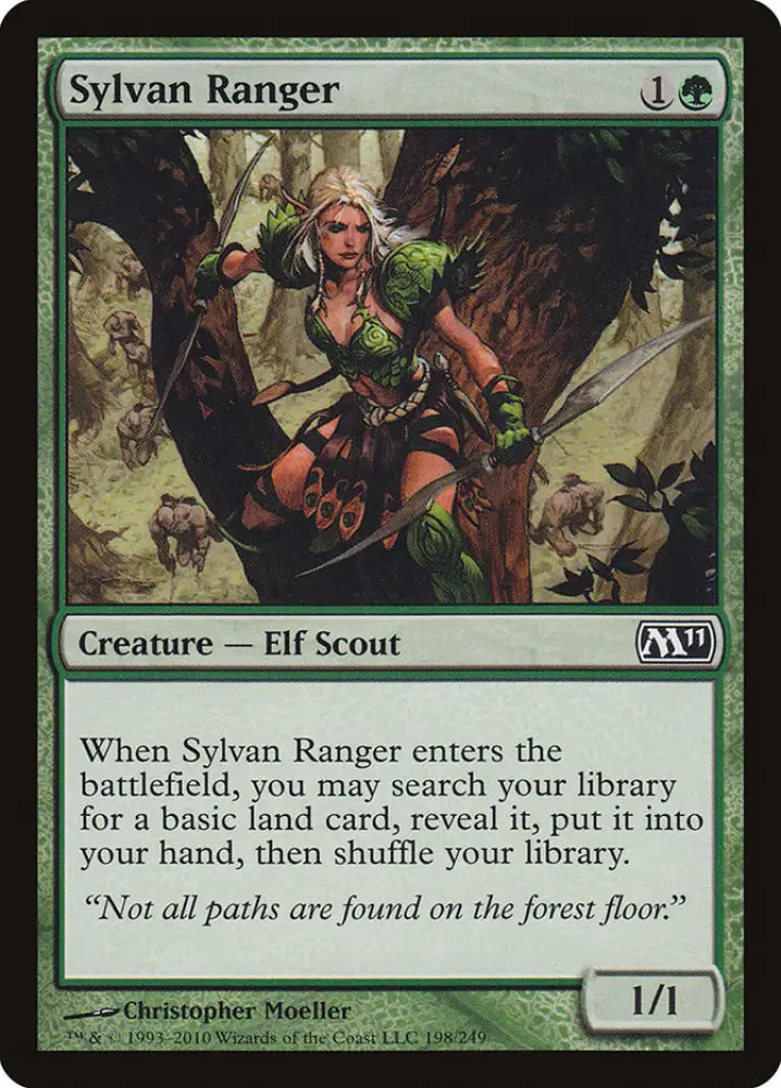 Sylvan Ranger [Magic 2011] - MTG Single