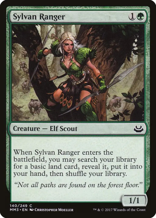 Sylvan Ranger [Modern Masters 2017] - MTG Single