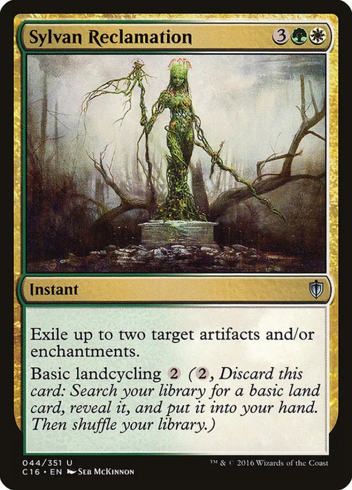 Sylvan Reclamation [Commander 2016] - MTG Single