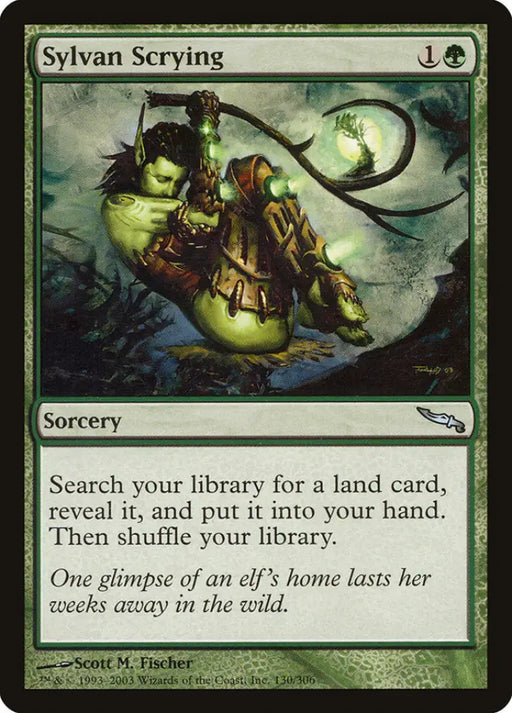 Sylvan Scrying [Mirrodin] - MTG Single