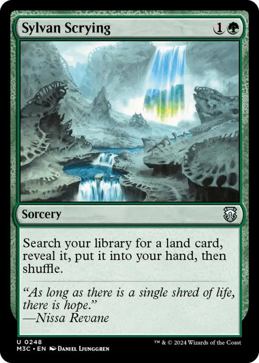 Sylvan Scrying [Modern Horizons 3 Commander] - MTG Single