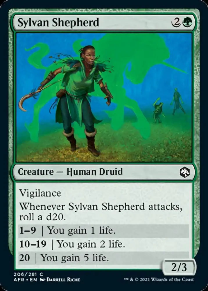 Sylvan Shepherd [Dungeons & Dragons: Adventures in the Forgotten Realms] - MTG Single