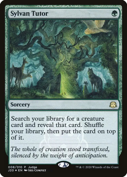 Sylvan Tutor [Judge Gift Cards 2020] - MTG Single