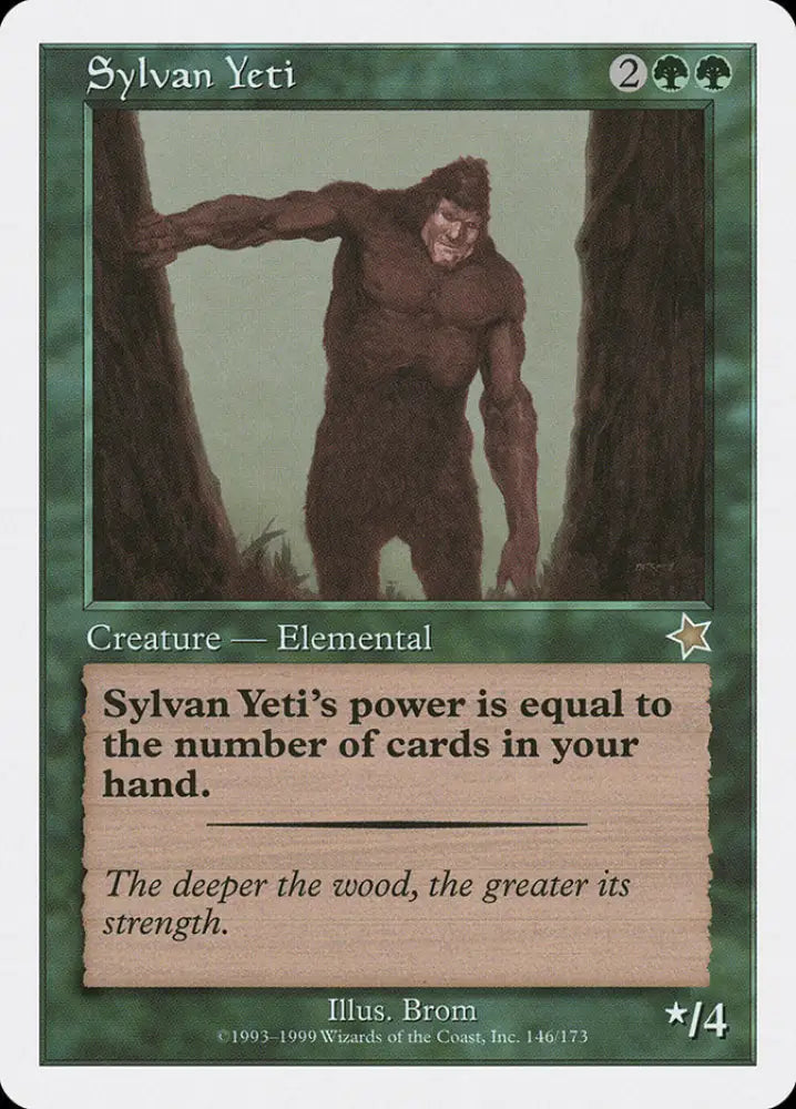 Sylvan Yeti [Starter 1999] - MTG Single