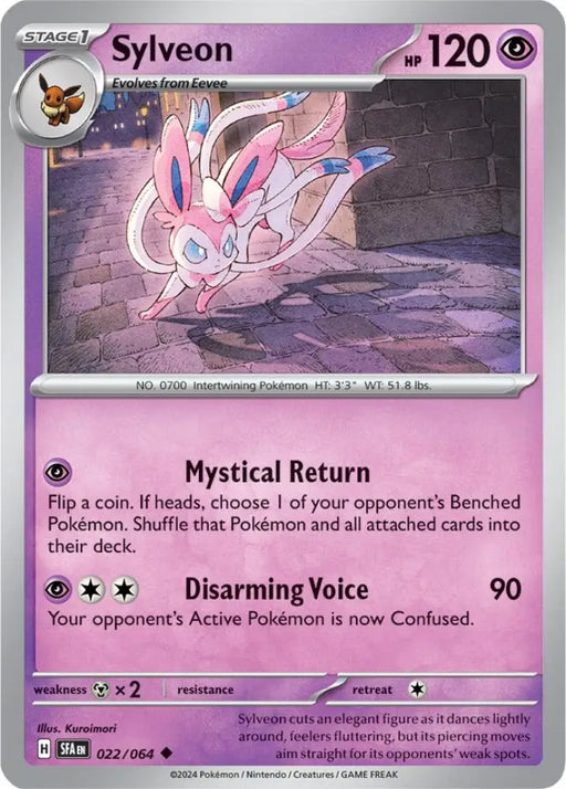 Sylveon (022/064) [Scarlet & Violet: Shrouded Fable] - Pokemon Single