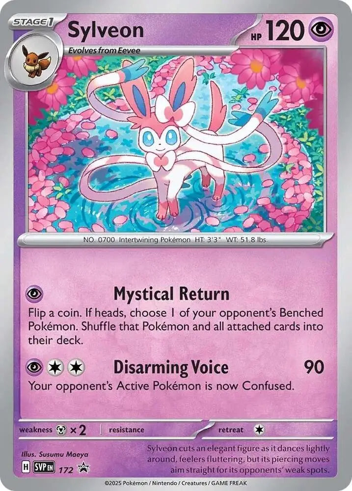 Sylveon - 172 (Cosmos Holo) [SV Scarlet and Violet Promo Cards]