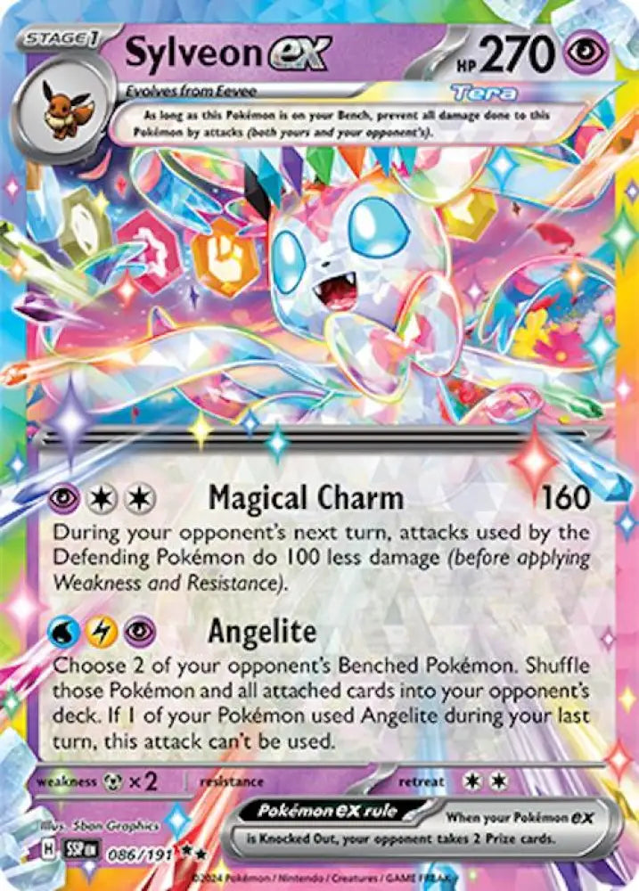 Sylveon ex (086/191) [Scarlet & Violet: Surging Sparks] - Pokemon Single