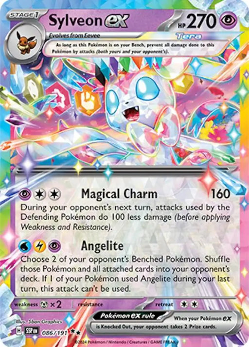 Sylveon ex (086/191) [Scarlet & Violet: Surging Sparks] - Pokemon Single