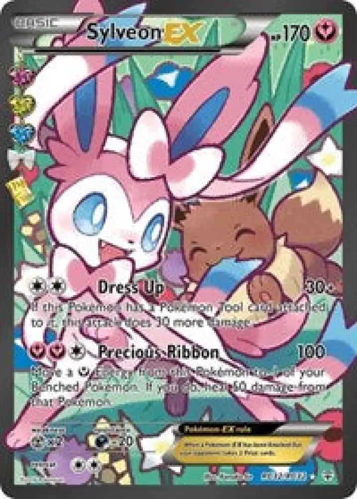Sylveon EX (RC32/RC32) (Full Art) [Generations: Radiant Collection] - Pokemon Single