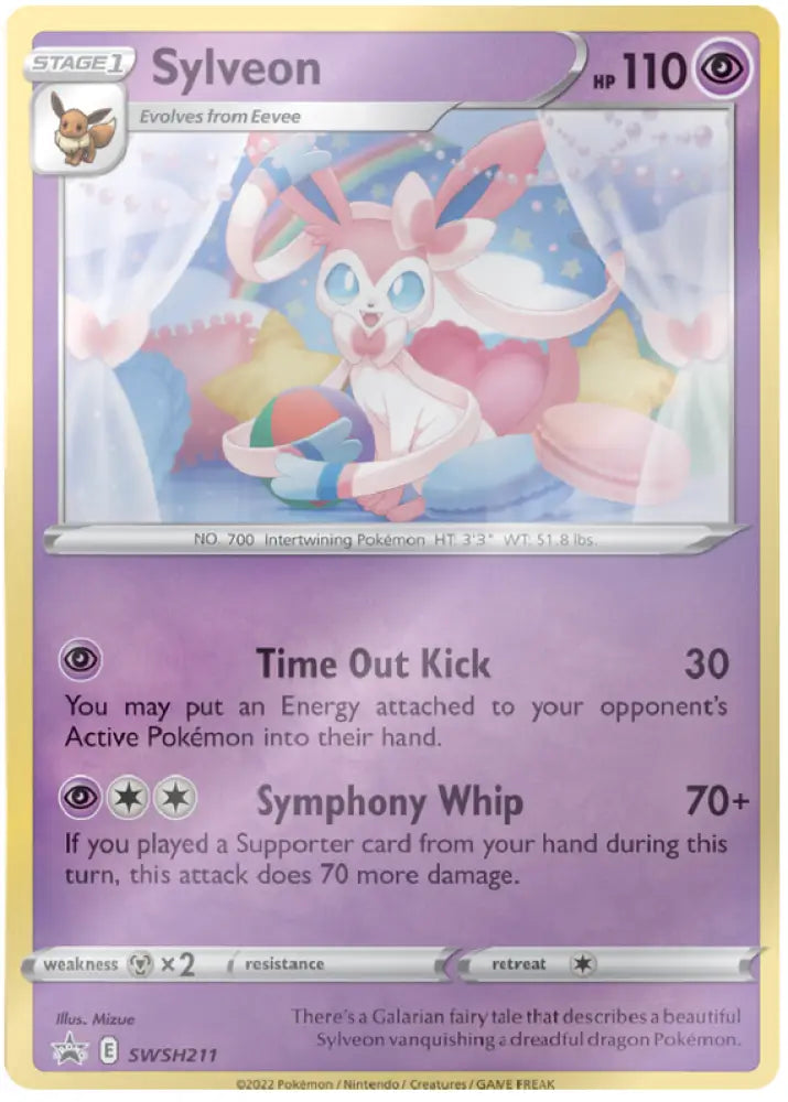Sylveon (SWSH211) [Sword & Shield: Black Star Promos] - Pokemon Single