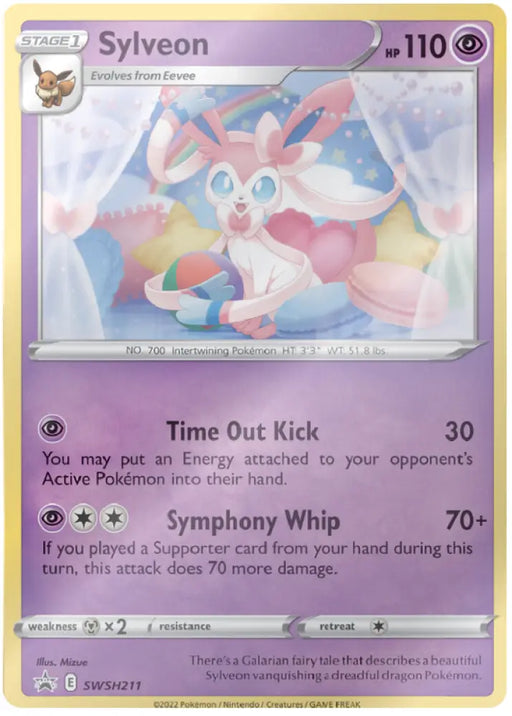 Sylveon (SWSH211) [Sword & Shield: Black Star Promos] - Pokemon Single