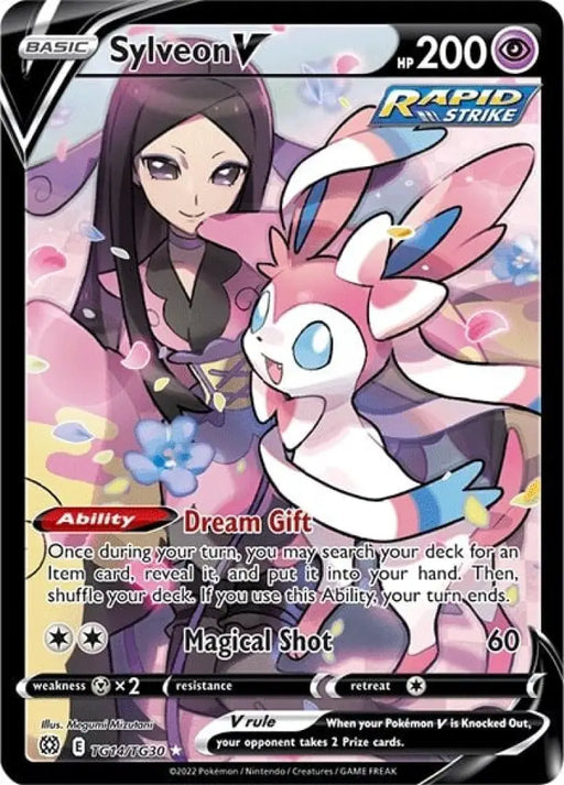 Sylveon V (TG14/TG30) [Sword & Shield: Brilliant Stars] - Pokemon Single