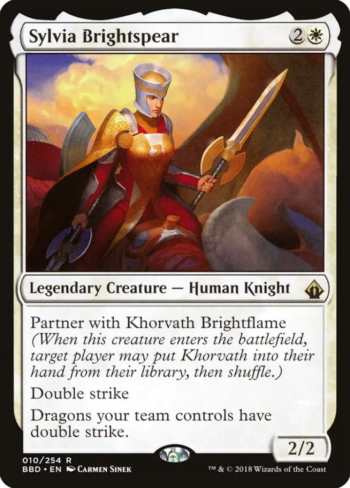 Sylvia Brightspear [Battlebond] - MTG Single