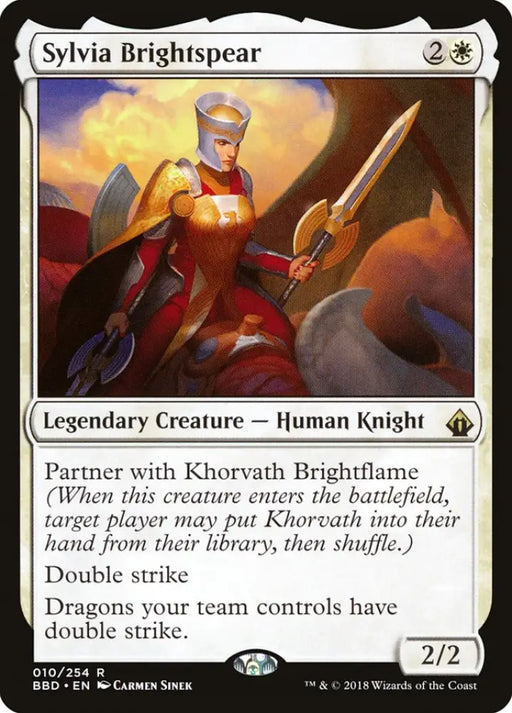 Sylvia Brightspear [Battlebond] - MTG Single