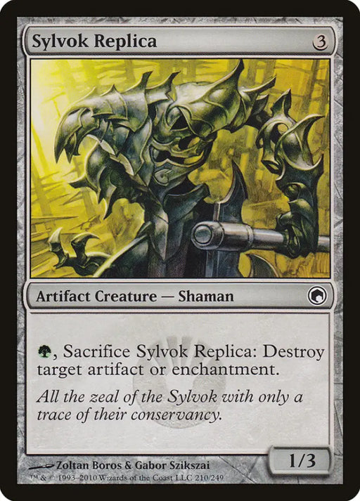 Sylvok Replica [Scars of Mirrodin] - MTG Single