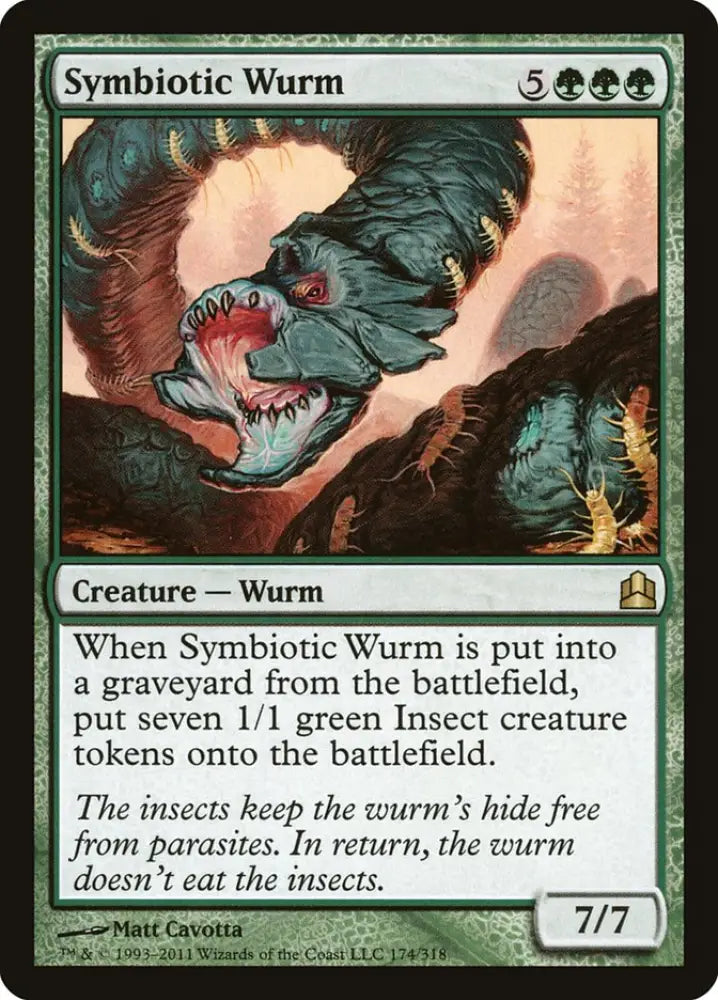 Symbiotic Wurm [Commander 2011] - MTG Single