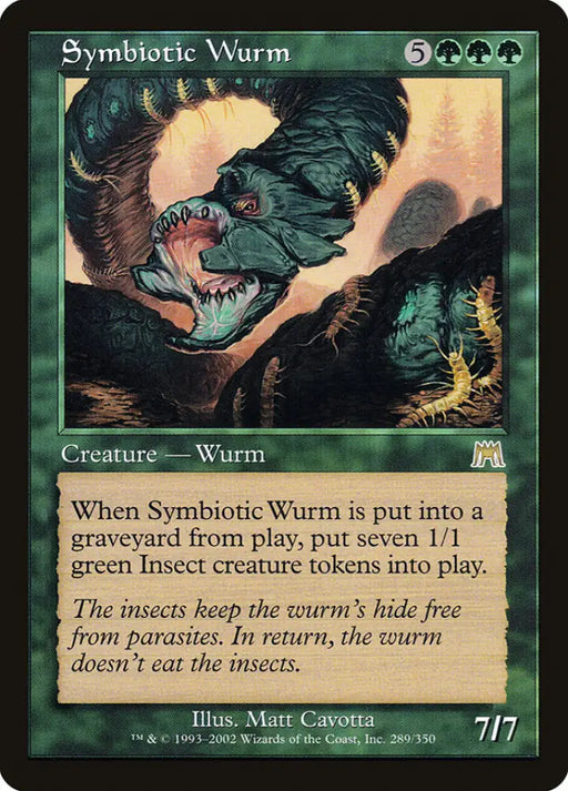Symbiotic Wurm [Onslaught] - MTG Single
