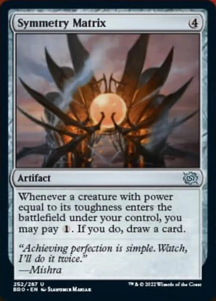 Symmetry Matrix [The Brothers’ War] - MTG Single
