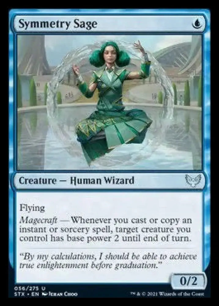 Symmetry Sage [Strixhaven: School of Mages] - MTG Single