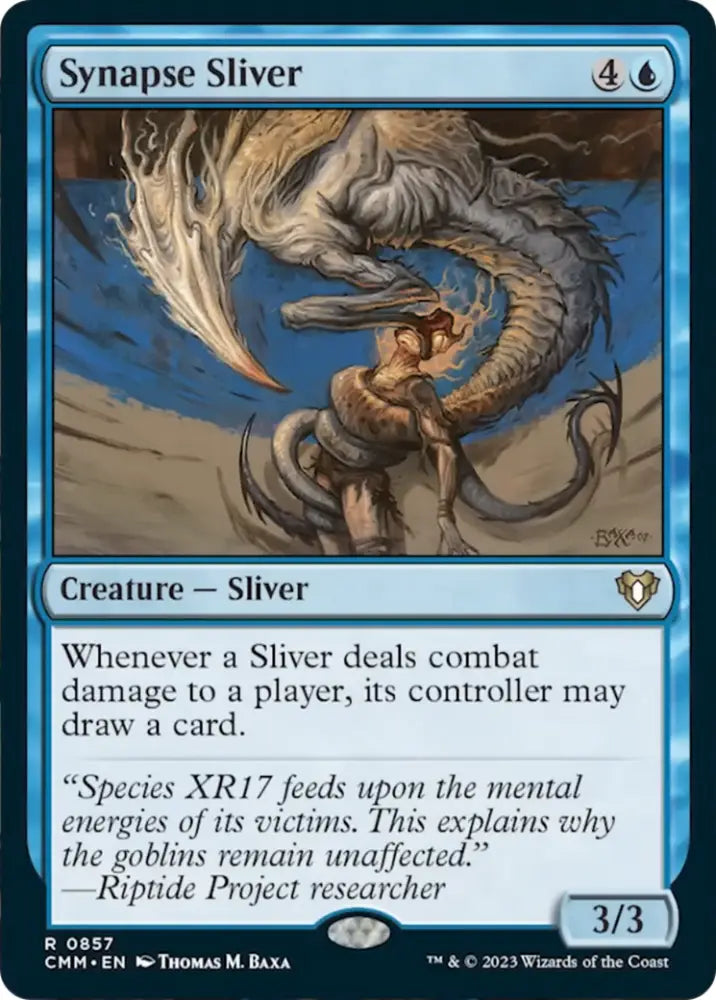 Synapse Sliver [Commander Masters] - MTG Single