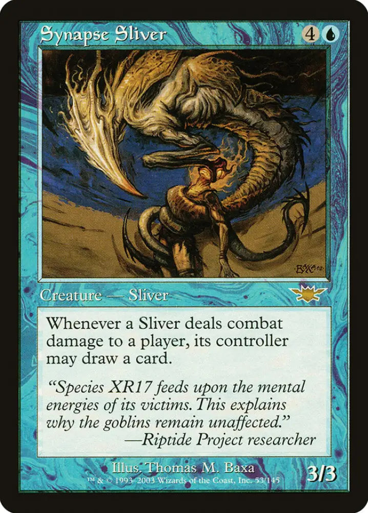 Synapse Sliver [Legions] - MTG Single