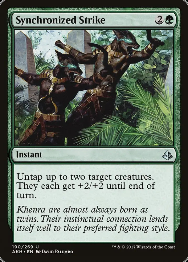 Synchronized Strike [Amonkhet] - MTG Single