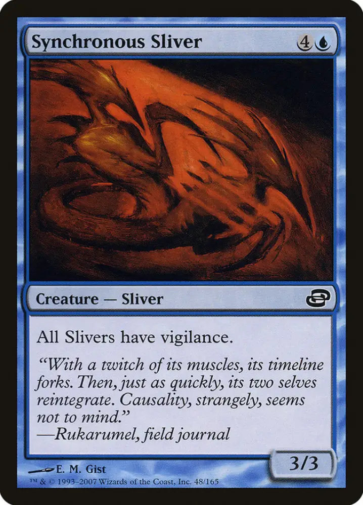 Synchronous Sliver [Planar Chaos] - MTG Single
