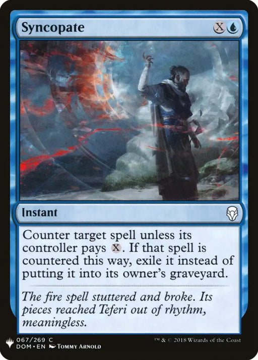 Syncopate [Mystery Booster] - MTG Single