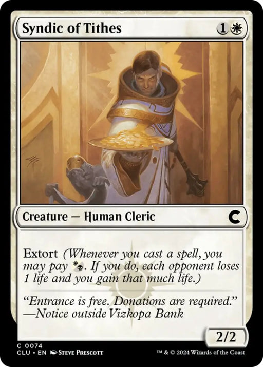 Syndic of Tithes [Ravnica: Clue Edition] - MTG Single