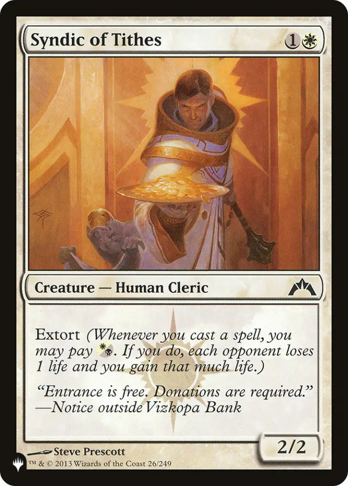 Syndic of Tithes [The List] - MTG Single