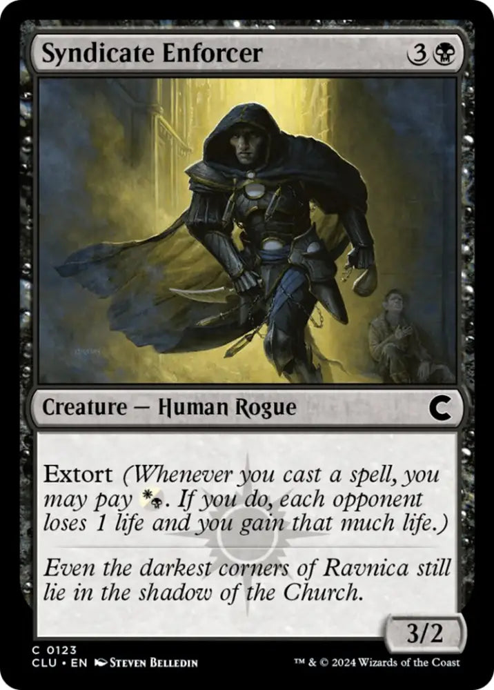 Syndicate Enforcer [Ravnica: Clue Edition] - MTG Single