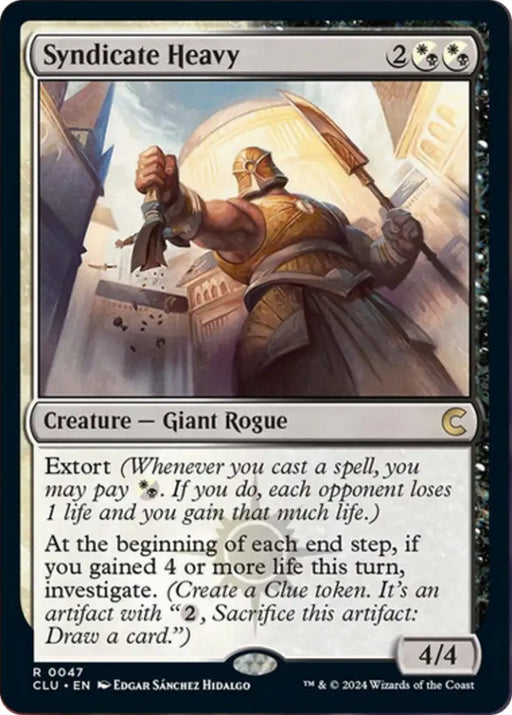Syndicate Heavy [Ravnica: Clue Edition] - MTG Single