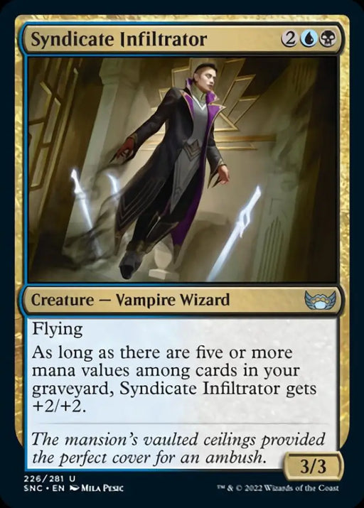 Syndicate Infiltrator [Streets of New Capenna] - MTG Single