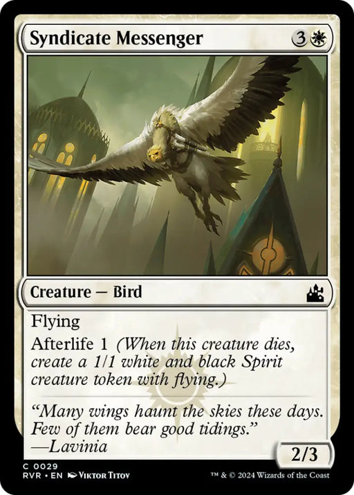Syndicate Messenger [Ravnica Remastered] - MTG Single