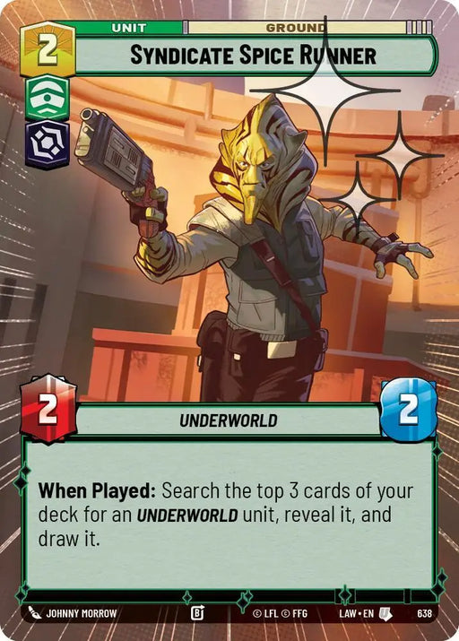 Syndicate Spice Runner (Hyperspace Foil) (638) [A Lawless Time]