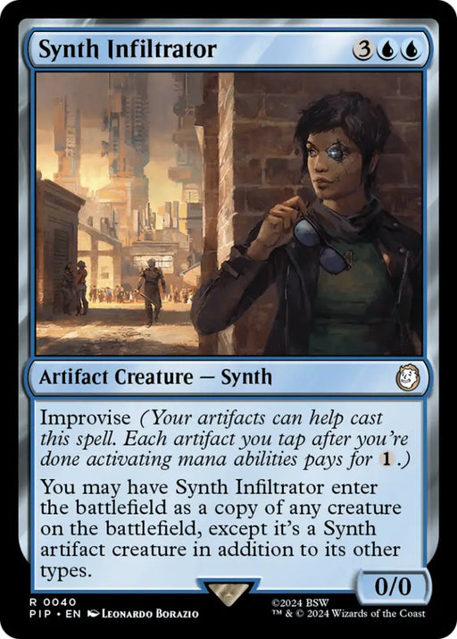 Synth Infiltrator [Fallout] - MTG Single