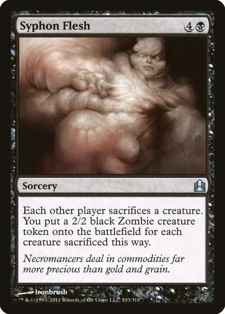 Syphon Flesh [Commander 2011] - MTG Single