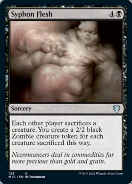 Syphon Flesh [Innistrad: Midnight Hunt Commander] - MTG Single