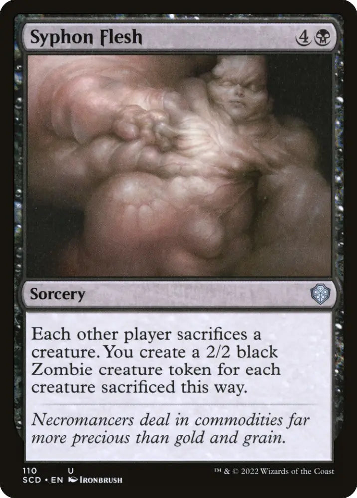 Syphon Flesh [Starter Commander Decks] - MTG Single