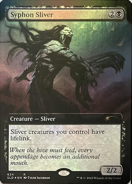 Syphon Sliver (Extended Art) [Secret Lair Drop Promos] - MTG Single