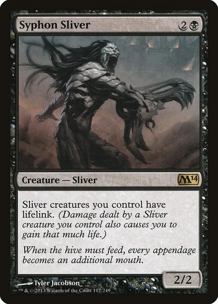 Syphon Sliver [Magic 2014] - MTG Single