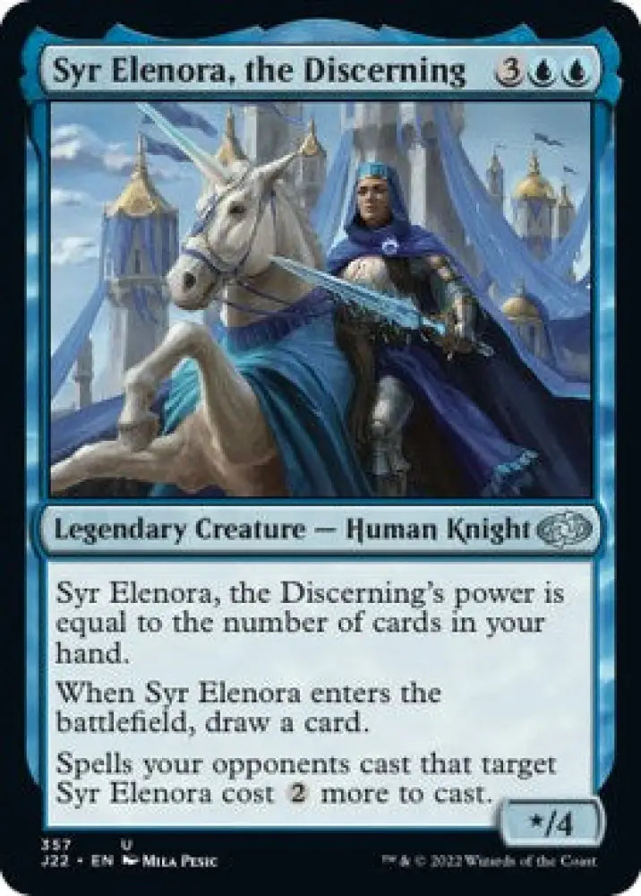 Syr Elenora the Discerning [Jumpstart 2022] - MTG Single
