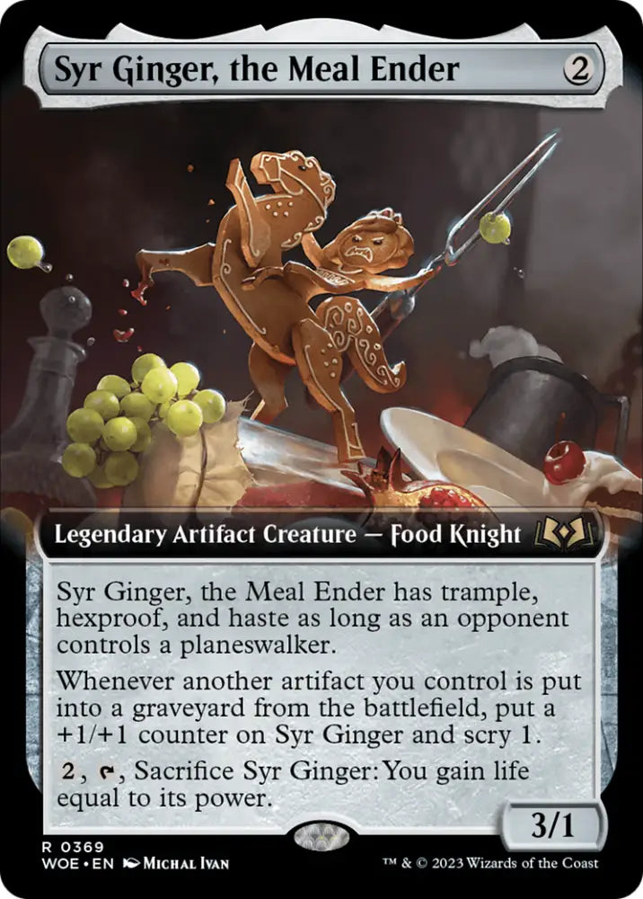 Syr Ginger the Meal Ender (Extended Art) [Wilds of Eldraine] - MTG Single