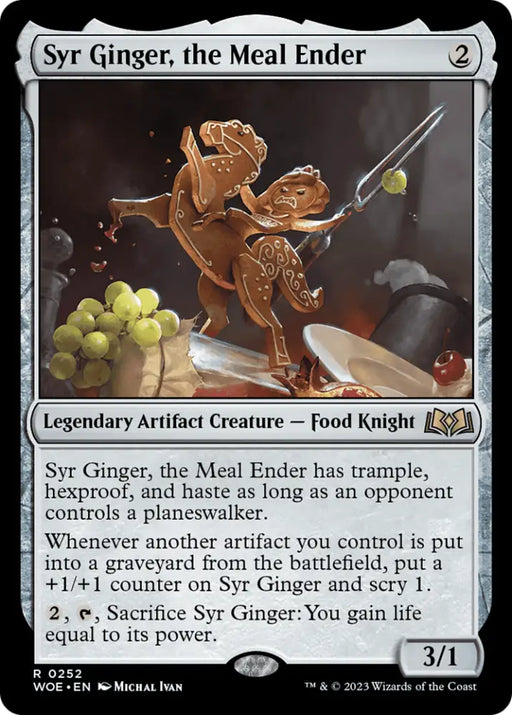 Syr Ginger the Meal Ender [Wilds of Eldraine] - MTG Single