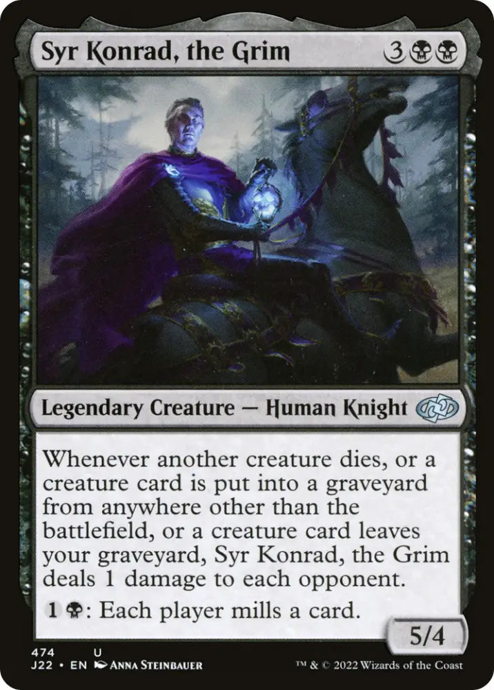 Syr Konrad the Grim [Jumpstart 2022] - MTG Single