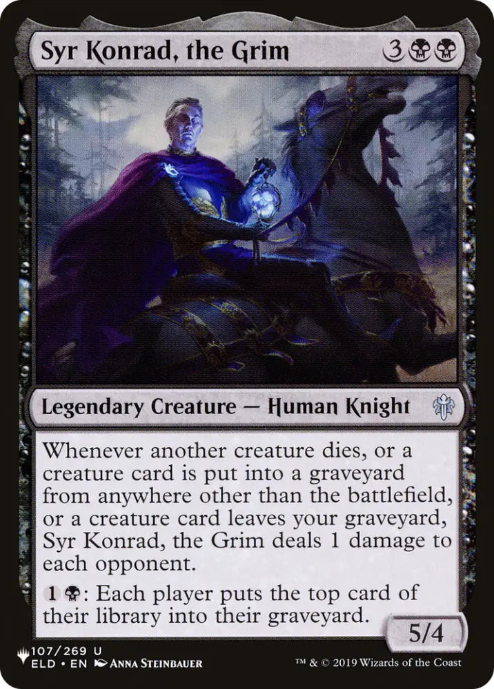 Syr Konrad the Grim [The List] - MTG Single